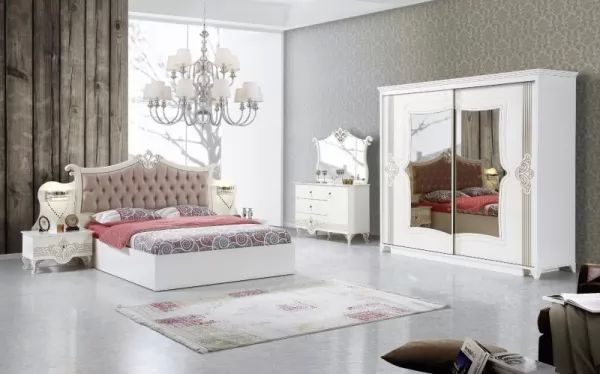 أحدث موديلات غرف نوم تركية مودرن ذات تصميم وألوان مميزة بالصور سحر